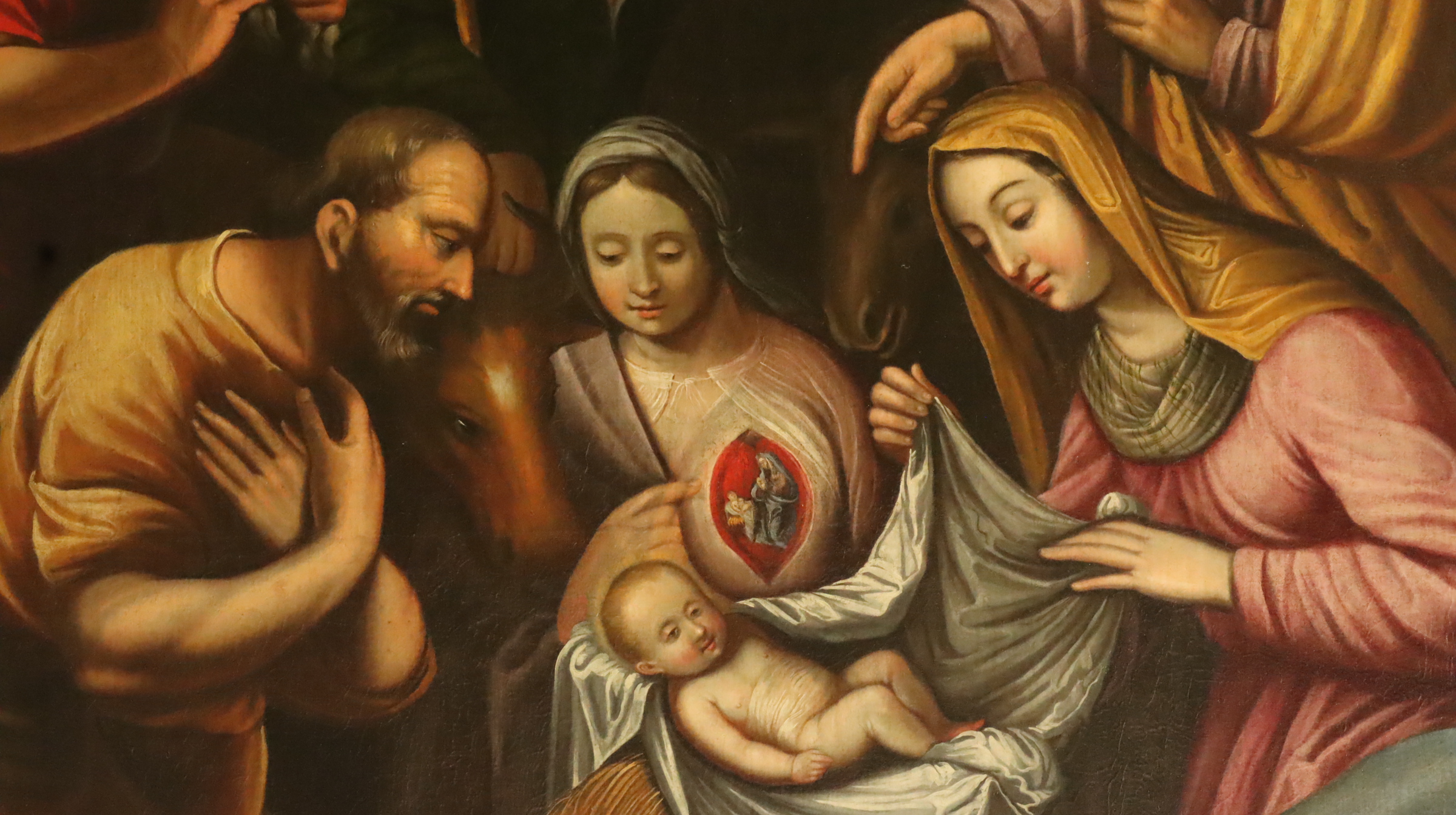 Régénération du tableau du retable